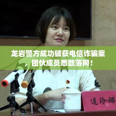 龙岩警方成功破获电信诈骗案，团伙成员悉数落网！