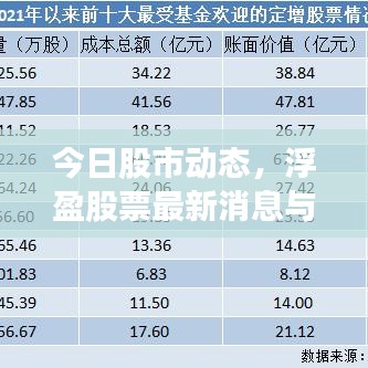 今日股市动态，浮盈股票最新消息与市场走势深度解析