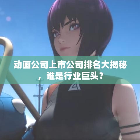 动画公司上市公司排名大揭秘，谁是行业巨头？