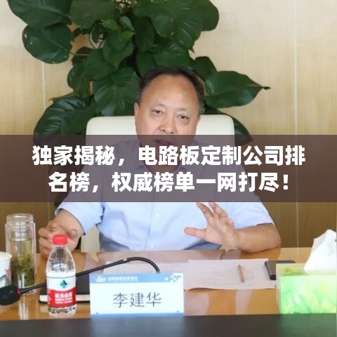 独家揭秘，电路板定制公司排名榜，权威榜单一网打尽！