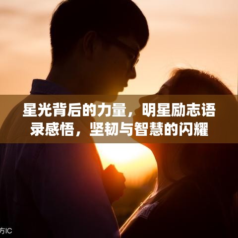 星光背后的力量，明星励志语录感悟，坚韧与智慧的闪耀