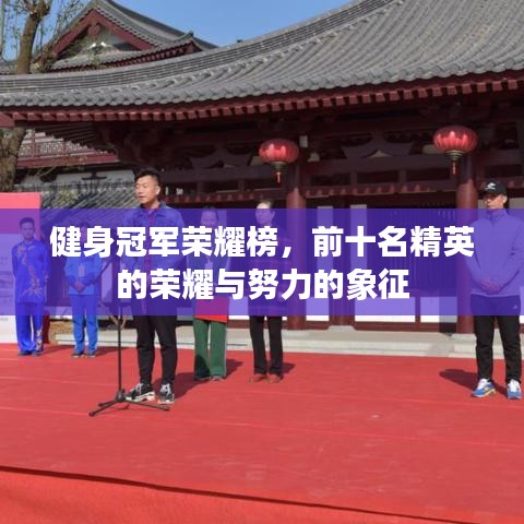 健身冠军荣耀榜，前十名精英的荣耀与努力的象征